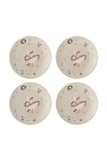Bloomingville zestaw talerzyków świątecznych z kamionki 4-pack Mary 16 cm 82063288