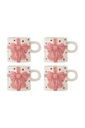 Bloomingville zestaw kubków świątecznych z kamionki 4-pack Bowie 280 ml 82072867