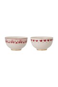 Bloomingville zestaw misek świątecznych z kamionki 2-pack Jolly 500 ml 82051527