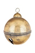 Dekoracja świąteczna z metalu postarzanego 54 x 41 x 41 cm 172926