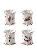 Villeroy & Boch zestaw obrączek świątecznych do serwetek z porcelany Toy's Delight 14-8585-5952