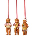 Villeroy & Boch zestaw zawieszek świątecznych z porcelany Nostalgic Ornaments 14-8331-6695