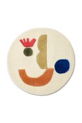 ferm LIVING tappeto in lana Panto O70 cm multicolore