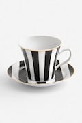 Šálka s podšálkou La Mania Stripes 200 ml viac farieb