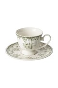J-Line filiżanka ze spodkiem z porcelany 170 ml 268857
