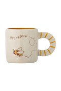 Bloomingville kubek z kamionki Cloudy Bee happy 225 ml 82063454