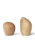 ferm LIVING saliera e pepiera colore beige