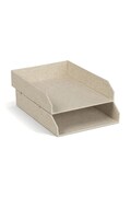 Bigso Box of Sweden organizer na dokumenty Hakan 23 x 31 x 6 cm 2-pack kolor beżowy 7892N6001-99