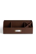 Bigso Box of Sweden organizer na dokumenty Elisa 33 x 12,5 x 12,5 cm kolor brązowy 2751R3068-99