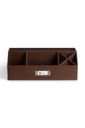 Bigso Box of Sweden organizer na dokumenty Elisa 33 x 12,5 x 12,5 cm kolor brązowy 2751R3068-99