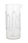 Karafa ferm LIVING Doodle 1,2 L priehľadná farba, 0