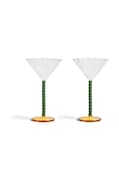 Σετ ποτηριών κρασιού &k amsterdam Perle Set 150 ml 2-pack χρώμα: πολύχρωμο