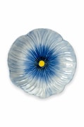 Byon talerz deserowy Poppy 21 cm kolor niebieski