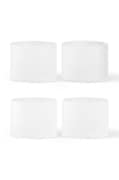 ferm LIVING pohár szett Ripple Low Glasses 200 ml 4 db fehér