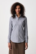 Polo Ralph Lauren oxford srajca ženska bombažna mornarsko modra enobarvna 211924258