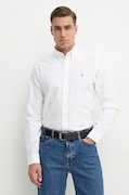 Бавовняна сорочка Polo Ralph Lauren чоловіча колір білий regular комір button-down 710792041