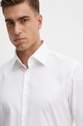 Srajca BOSS moška, bela barva, 50489830