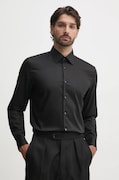 BOSS camicia in cotone uomo colore nero 50479922