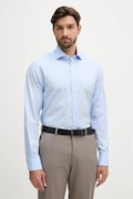 Бавовняна сорочка Hackett London slim з італійським коміром HM304529