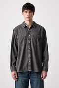 Levi's košile pánská džínová MARIPOSA WORKER šedá 0085D