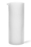 ferm LIVING carafă de lapte Ripple Milk Jug 400 ml culoarea alb
