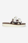 Suicoke papuci culoarea bej MOTO.PO-WHITE.