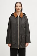 Barbour HIGHCLERE long jacket Women's cotton green LWX1262