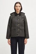 Barbour kurtka Avon Wax Jacket damska kolor brązowy przejściowa LWX1081