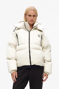 Пухова куртка Karl Lagerfeld колір чорний зимова A3W15020
