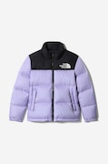 The North Face geaca de puf pentru copii Youth 1996 Retro Nuptse culoarea violet