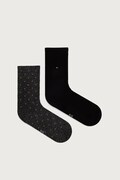 Tommy Hilfiger κάλτσες Γυναικεία 2-pack μαύρες 100001493