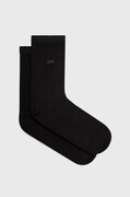 Чорапи Calvin Klein (2 чифта) дамски в черно 701218769