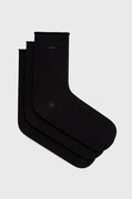 Calvin Klein κάλτσες (3-pack) γυναικείες, χρώμα: μαύρο 701218770