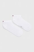 Шкарпетки Tommy Hilfiger 2-pack жіночі колір білий