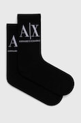 Čarape Armani Exchange za žene, boja: crna, 946020 CC401