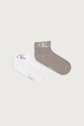 Calvin Klein Jeans skarpety damskie z bawełną 2-pack beżowe 701228813