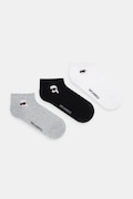 Karl Lagerfeld skarpetki 3-pack K/IKON kolor biały A4W47036