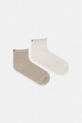 Tommy Hilfiger skarpety damskie z bawełną 2-pack beżowe 373001001