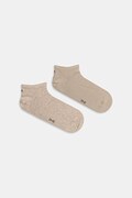 Tommy Hilfiger skarpety stopki męskie z bawełną 2-pack beżowe 342023001