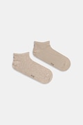 Tommy Hilfiger skarpety stopki męskie z bawełną 2-pack beżowe 342023001
