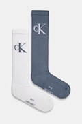 Calvin Klein Jeans skarpetki 2-pack męskie kolor niebieski 701228802