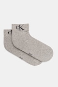 Ponožky Calvin Klein Jeans 2-pak pánske, šedá farba, 701228805