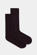Tommy Hilfiger skarpetki wełniane kolor bordowy 701229682