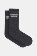 American Vintage skarpetki kolor szary CLY00B