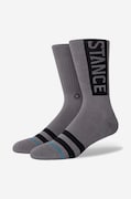 Čarape Stance OG boja: siva, M556D17OGG-WHR