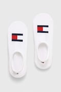 Tommy Hilfiger sosete 2-pack culoarea alb, 701228224