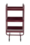 House Doctor mebel z kółkami HDRoll 42 x 85 x 38 cm kolor bordowy