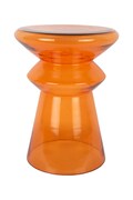 Leitmotiv stolik Amarre 32 x 45 cm kolor pomarańczowy
