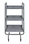 House Doctor mebel z kółkami HDRoll 42 x 85 x 38 cm kolor szary 208583013