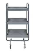House Doctor mebel z kółkami HDRoll 42 x 85 x 38 cm kolor szary 208583013